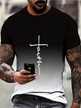 メンズのショートスリーブTシャツ